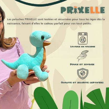 Peluche dinosaure Arsène le DIPLODOCUS